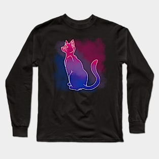 LGBT+ Cats: Bi Long Sleeve T-Shirt